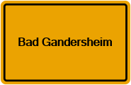 Grundbuchauszug Bad Gandersheim
